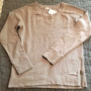 J.Crew factory sweatshirt greige size M